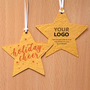 [MCP5229] Marigold Cheer Plantable Star Ornaments