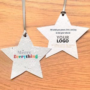 [MES5051] Merry Everything Star Plantable Holiday Ornaments