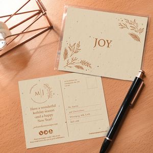 [NJP5131] Nature's Joy Plantable Holiday Postcards