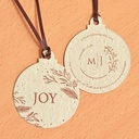 Nature's Joy Seed Paper Ball Ornaments