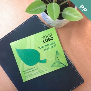 [PEL4782] Plantable Eco Leaf Flat Card