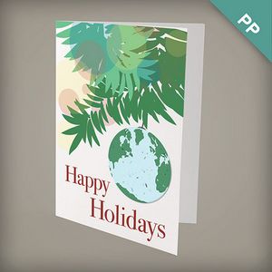 [PEP2693] Plantable Earth Personalized Christmas Cards