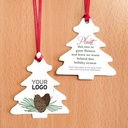 Pinecone Rounded Tree Ornaments