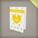 Single-Sided Small Plantable Greeting Cards
