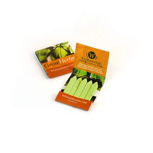 [SHM3645] Small Herb Seed Paper Matchbook, Double-Sided