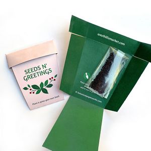 Seeds n' Greetings Basil Plant Pot Seed Packets