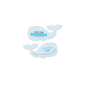 [SOO4377] Save Our Oceans Plantable Whale Shapes