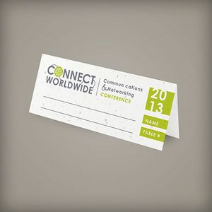 Single-Sided Seed Paper Place Cards