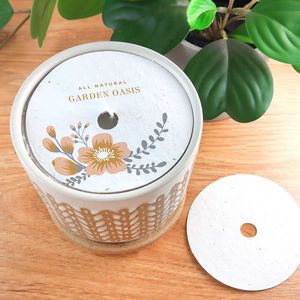 [SS45109] Single-Sided 4" Seed Paper Candle Dust Covers