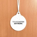 Single-Sided Christmas Ball Ornaments