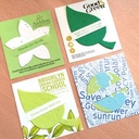 Single-Sided Mini Slot Cards With Plantable Shape