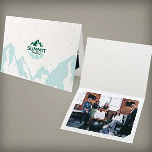 [SSM5185] Single-Sided Medium Plantable Greeting Card With Photo