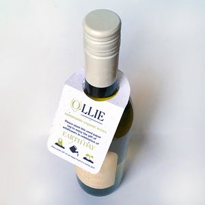 [SSS4990] Single-Sided Small Plantable Bottle Tag with Rounded Corners