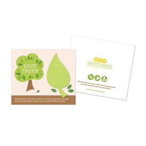[STP4383] Save Trees Plantable Leaf Cards