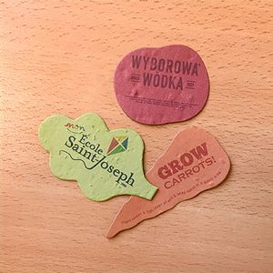 Veggie Die Cut - Printed Single Sided