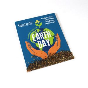 [WED4574] Wildflower Earth Day Seed Packets