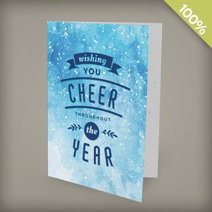 Wishing You Cheer Business Holiday Cards