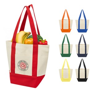 [3238] Mini Starboard 10 Oz. Recycled Cotton Canvas Tote