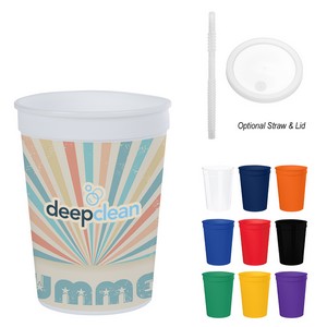 [55902] 12 Oz. Full Color Big Game Stadium Cup