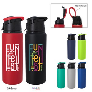 [5663] 24 Oz. Velvet Touch Aluminum Bottle