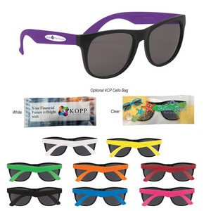 [3999] Youth Rubberized Sunglasses