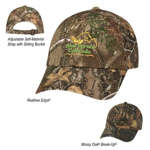 [1064] Realtree® And Mossy Oak® Hunter's Hideaway Camouflage Cap