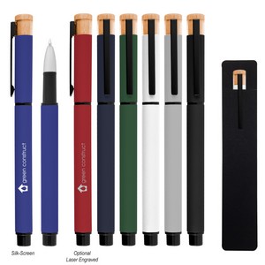 [12021] Ronan Recycled Aluminum Gel Pen
