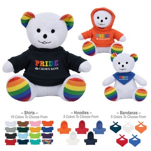 [1277] 6" Rainbow Bear