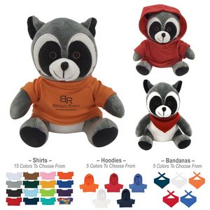 [1289] 6" Rocco Raccoon