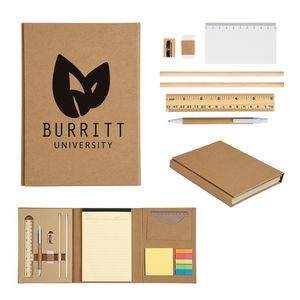 [1353] Eco-inspired Tri-fold Stationary Gift Set