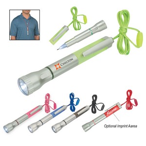 [1532] Flashlight With Light Up Pen
