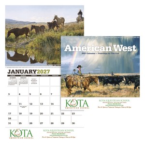 [1900] Triumph® Calendars American West by Tim Cox Calendar