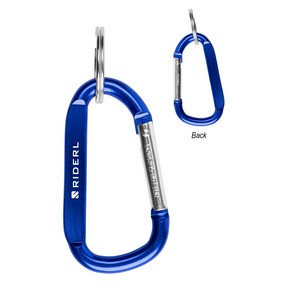 [2081] 6mm Carabiner With Split Ring