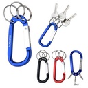 8mm Carabiner With Triple Split Ring