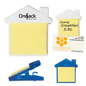 [212] House Clip With Sticky Notes