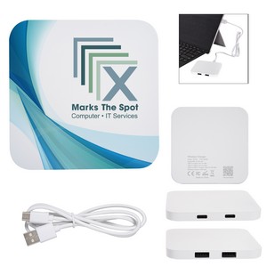 Power Up 2-port Usb Hub & Charging Pad 2.0