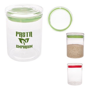 [2250] 26 Oz. Fresh Prep Glass Container With Lid