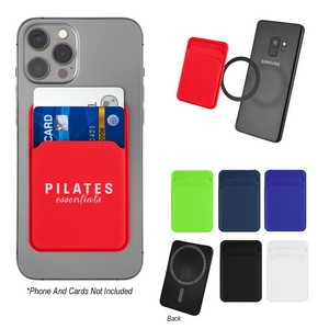 [25227] Silicone Magnetic Phone Wallet
