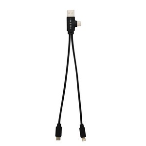 [25228] Dual Connect Recycled Multi-charge Cable