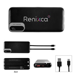 [25246] 10,000 Mah Power Bank With Built-in Cables