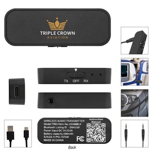 [25268] Wireless Audio Transmitter & Receiver