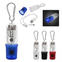 3-in-1 Charging Cable With Flashlight Case