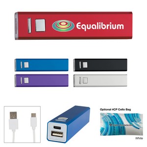 [26252UL] Ul Listed 2200 Mah On-the-go Power Bank 2.0