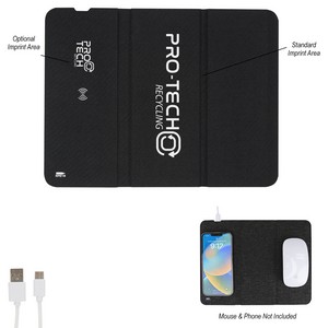 Rpet 10w Wireless Charging Mouse Pad