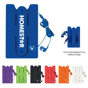 [2757] Phone Wallet With Earbuds