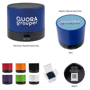 Wireless Mini Cylinder Speaker 2.0