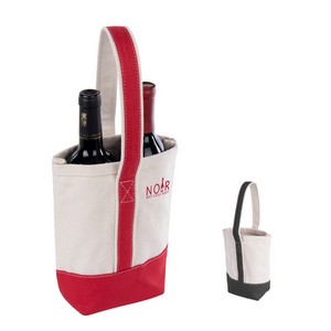 [30054] Deux Wine Bottle Tote Bag