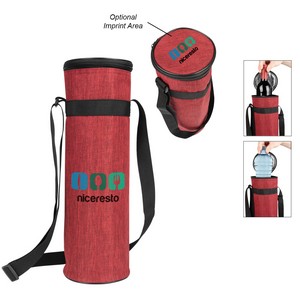 [30081] Rpet Heathered Wine Cooler Tote Bag