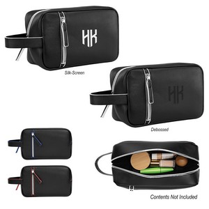 [30137] Glen Leatherette Toiletry Bag