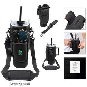 [30140] Intrepid 40 Oz. Tumbler Rpet Sling With Pouch